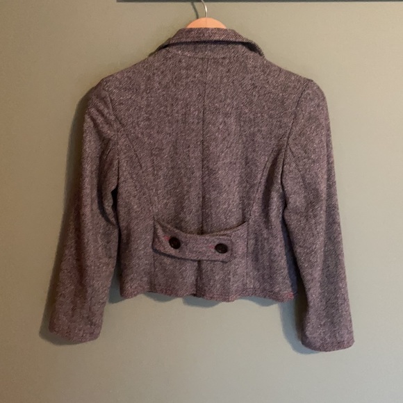 GAP black and white wool blend blazer, size 2 - Picture 8 of 13